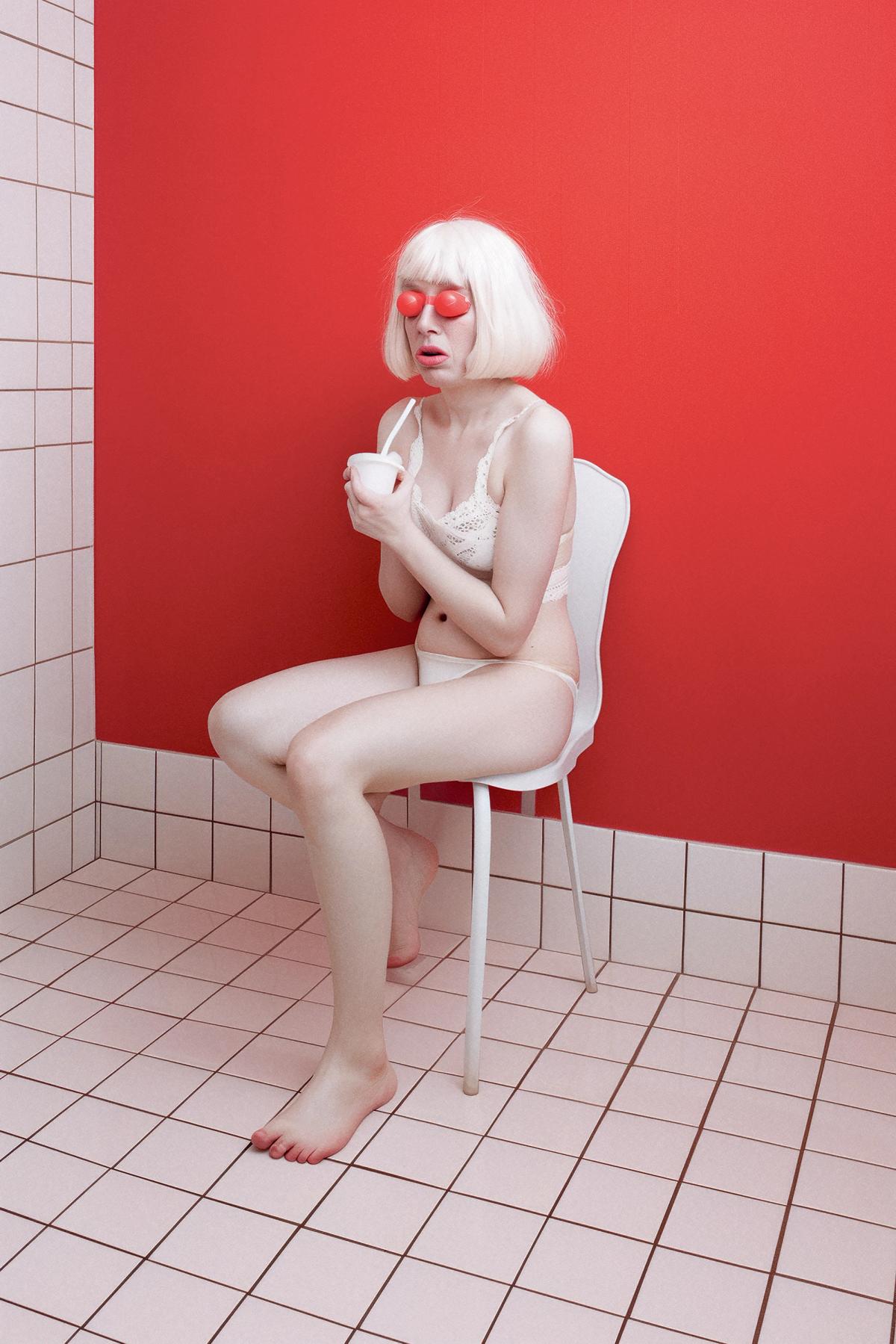 Self-Enhancement (2024) by Viola Rama; the artist is appearing in the group exhibition Matter & Data at the Digital Art Mile this week in Basel Courtesy of objkt.com