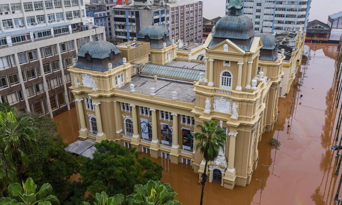Southern Brazil’s museums and historical sites threatened by torrential rains and flooding Southern Brazil’s museums and historical sites threatened by torrential rains and flooding