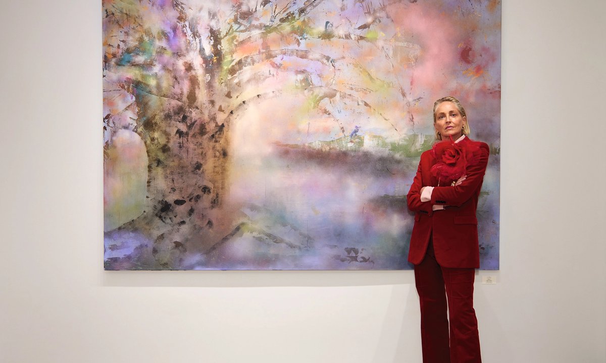 Spirited art—Sharon Stone looks to the afterlife for her latest paintings – The Art Newspaper Spirited art—Sharon Stone looks to the afterlife for her latest paintings – The Art Newspaper