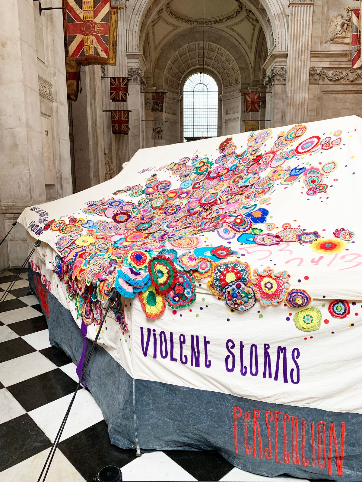 Kate Daudy's Am I My Brother’s Keeper at St Paul’s Cathedral in London Gareth Harris