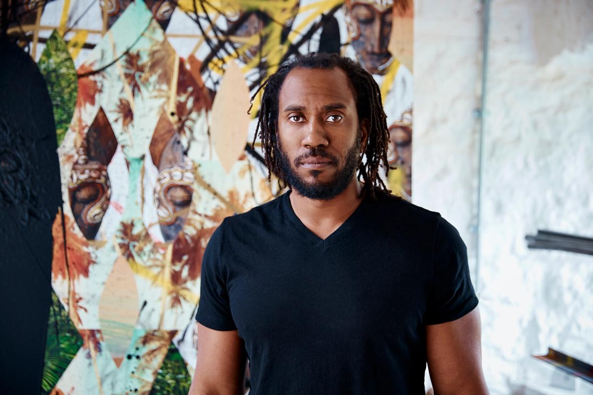 Rashid Johnson is one of seven artists elected a National Academician by the National Academy of Design, a prestigious nomination dating to the founding of the institution in 1825. Photo: Courtesy the artist and Hauser & Wirth. 