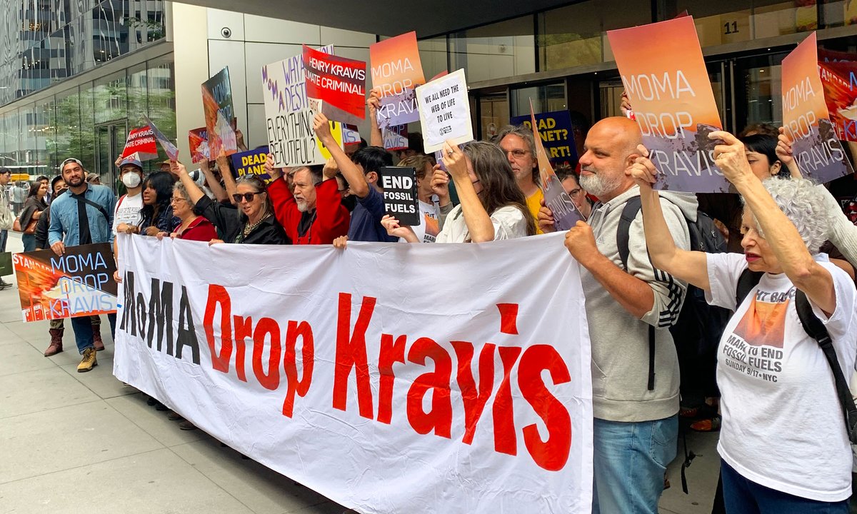 Local weather protestors name for removing of MoMA’s board chair over ties to fossil gasoline business Local weather protestors name for removing of MoMA’s board chair over ties to fossil gasoline business