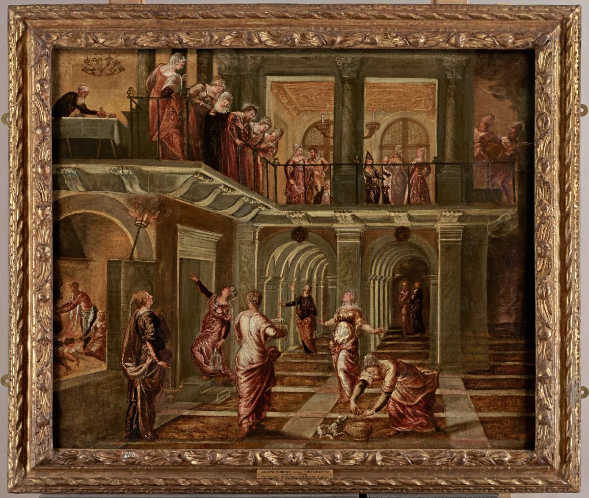 Tintoretto’s Wise and Foolish Virgins (around 1546) after conservation
© National Trust Images (James Dobson)