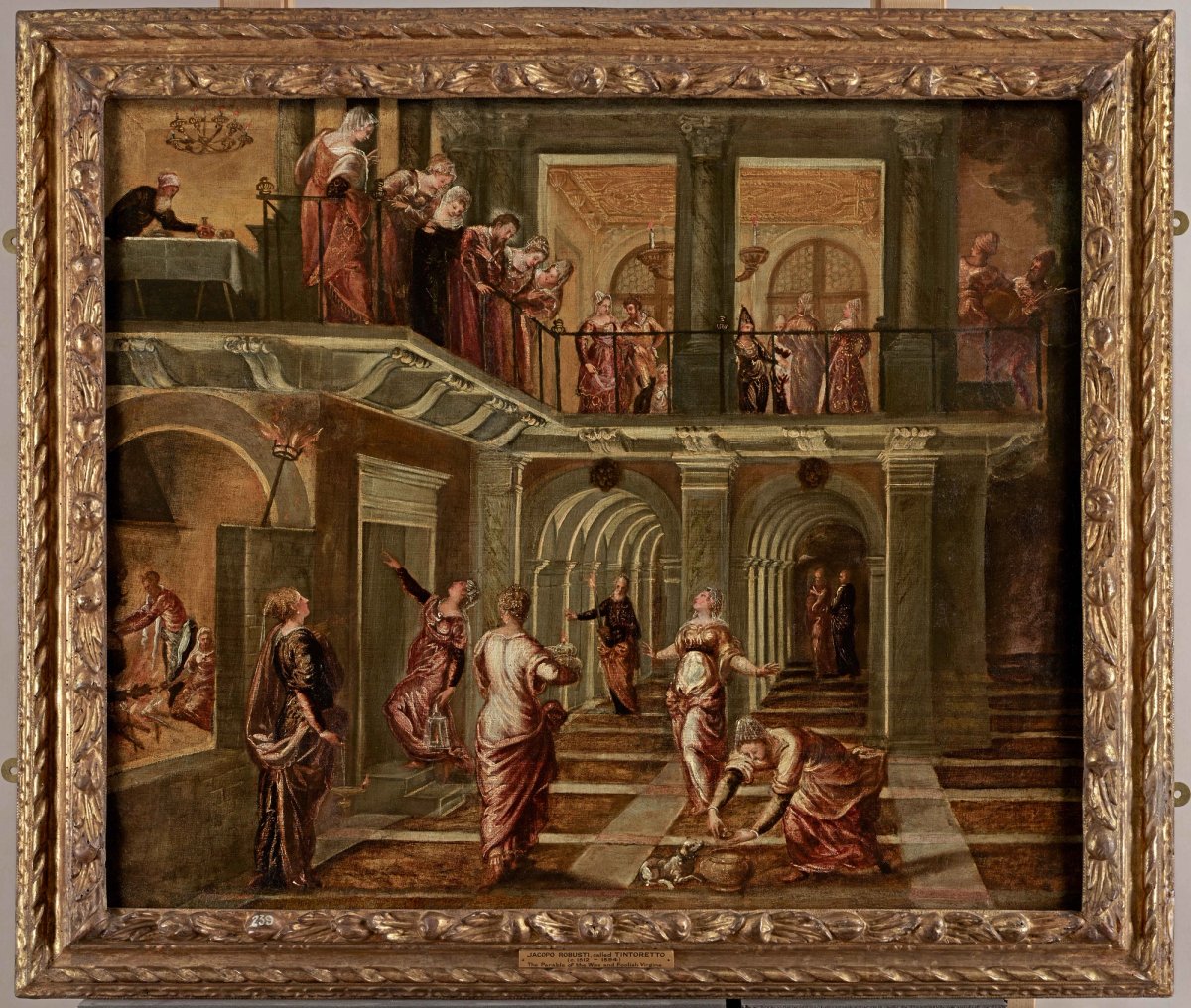 Tintoretto’s Wise and Foolish Virgins (around 1546) after conservation
© National Trust Images (James Dobson)