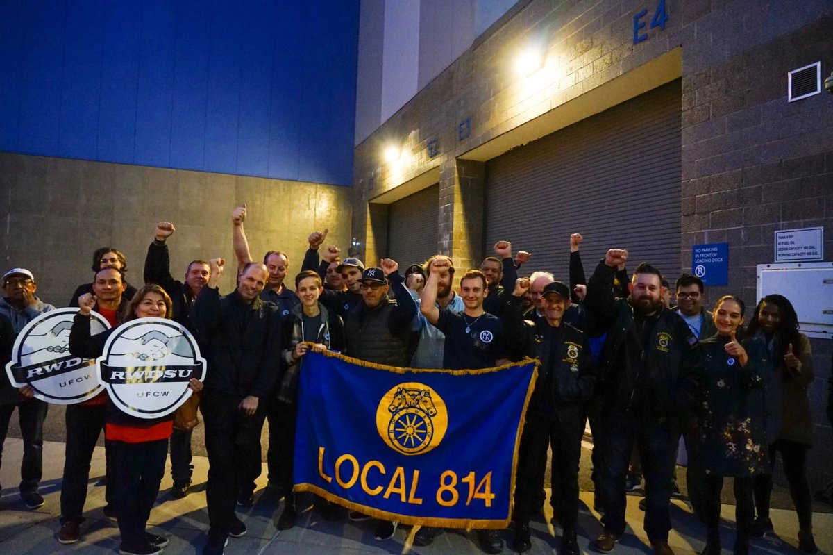 The Teamsters Local 814 union has filed a charges against Uovo for firing employees who supported efforts to organise