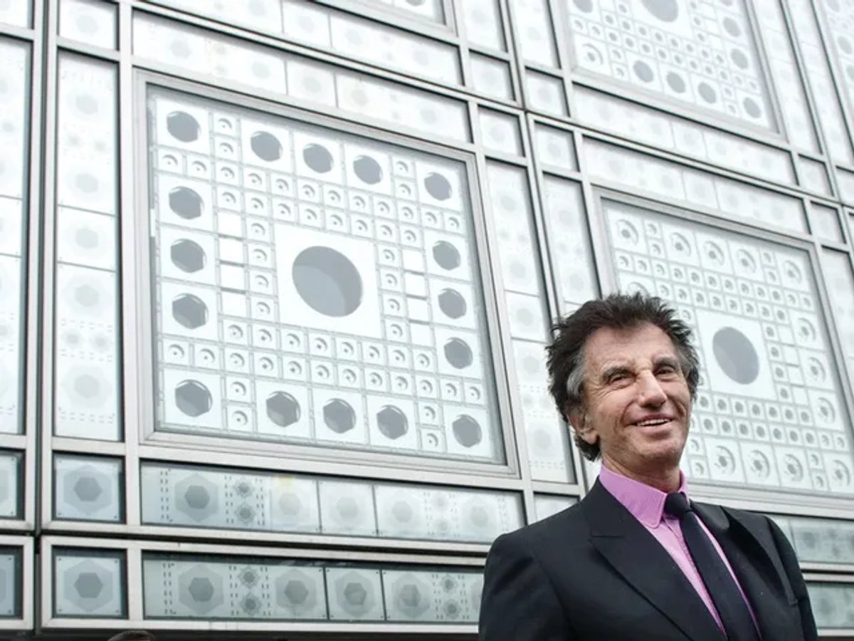 Jack Lang at the Institut du Monde Arabe
courtesy IMA