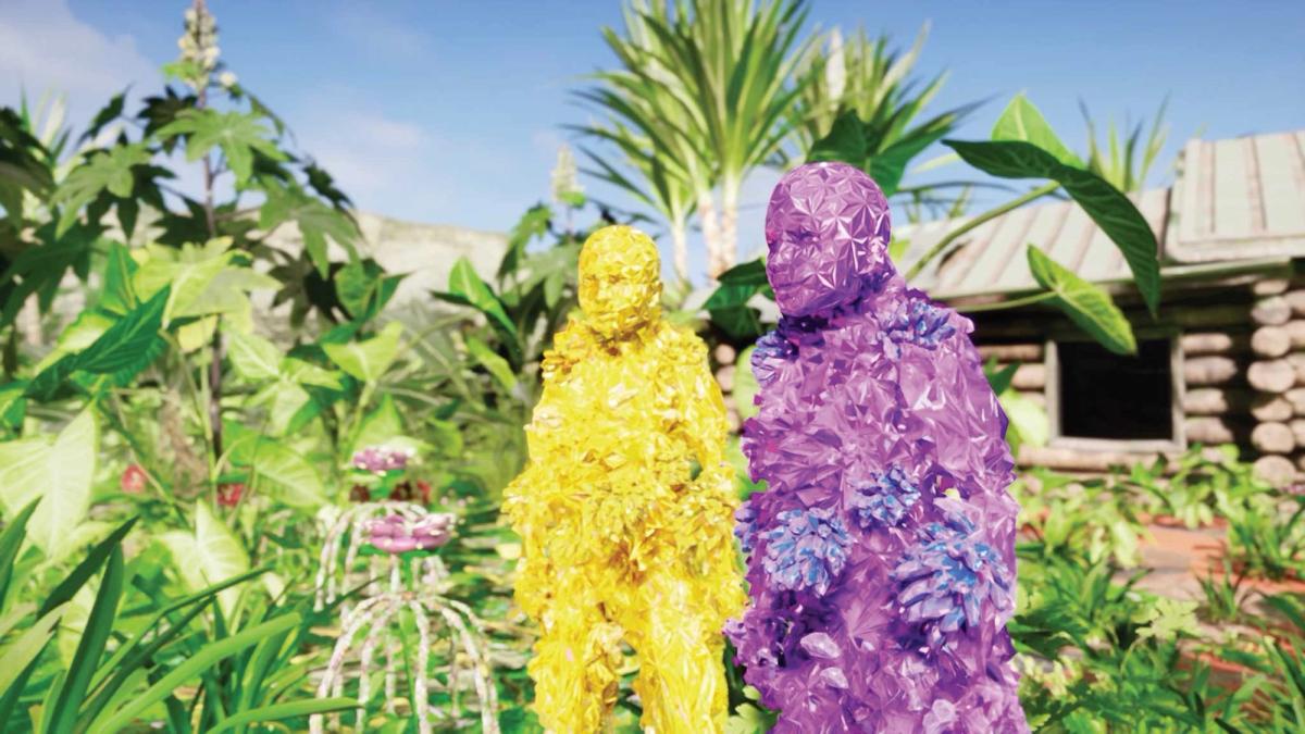 Shezad Dawood’s Night in the Garden of Love (2023), now on show at the Aga Khan Museum in Toronto, is designed for two players
Courtesy of Shezad Dawood, UBIK Productions, WIELS and Aga Khan Museum