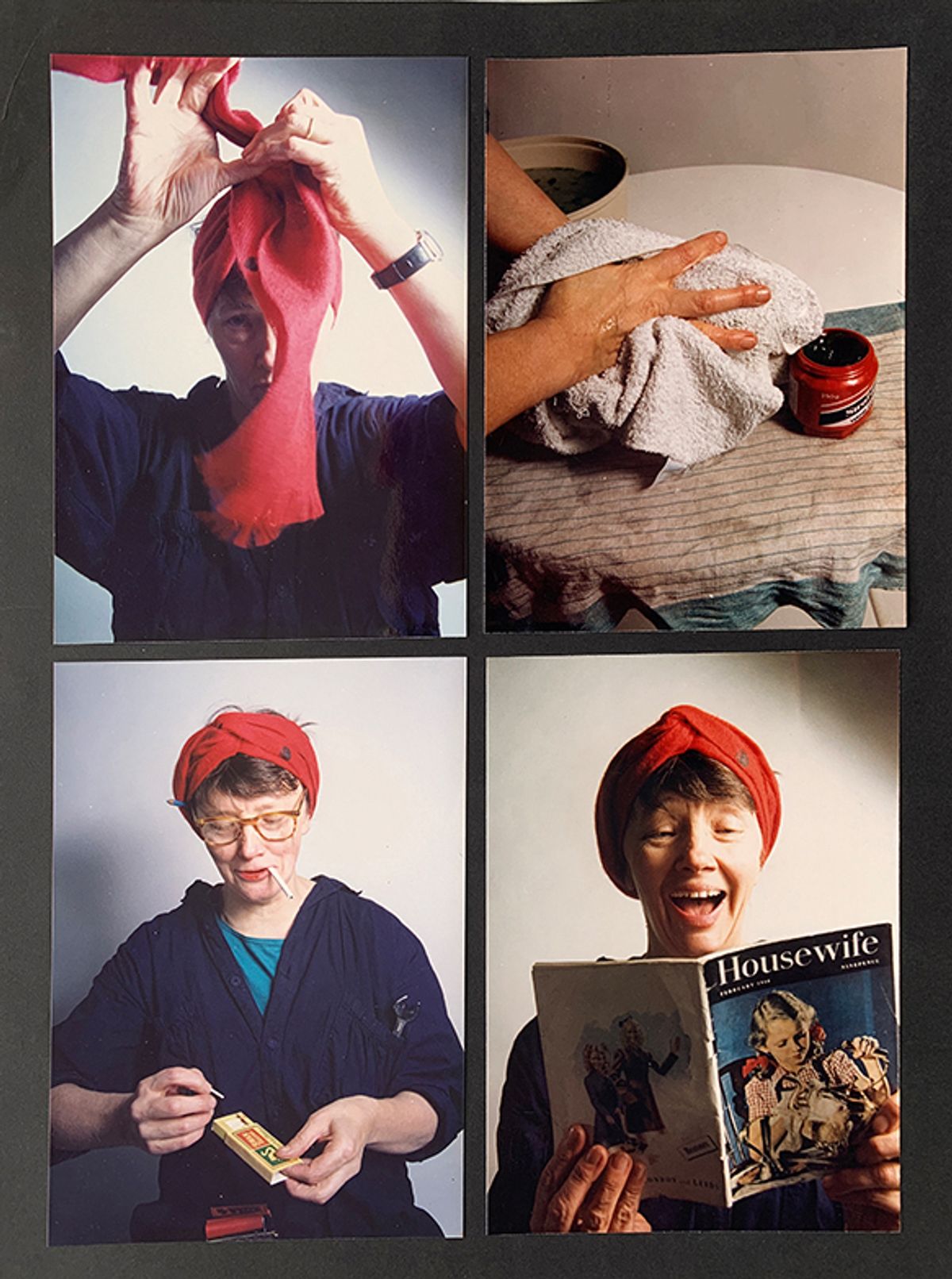 Jo Spence’s Photo Therapy: Double Shift/ Double Crossed/Double Bind (1984) © Jo Spence Memorial Archive; The Image Centre