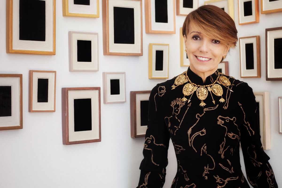 Patrizia Sandretto Re Rebaudengo Photo: Andrea Basile, courtesy of Fondazione Sandretto Re Rebaudengo