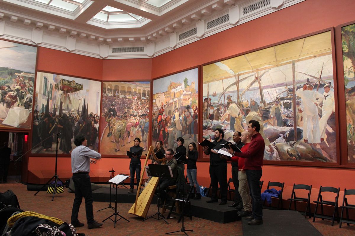 A concert at the Hispanic Society Museum & Library, one of the Department of Cultural Affairs' grant recipients Photo by Pili Pulu, via Wikimedia