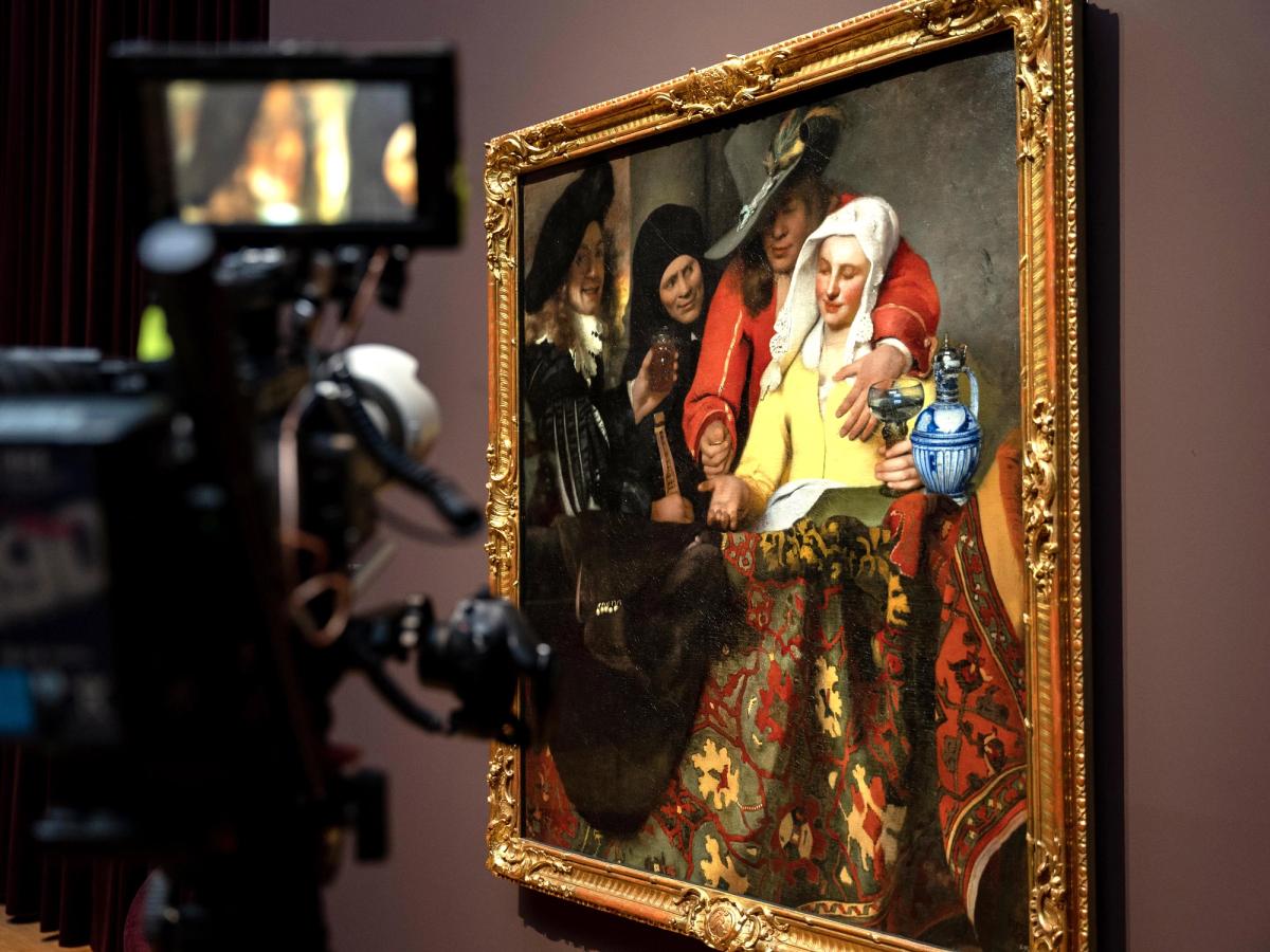 Vermeer's The Procuress (1656)

® David Bickerstaff