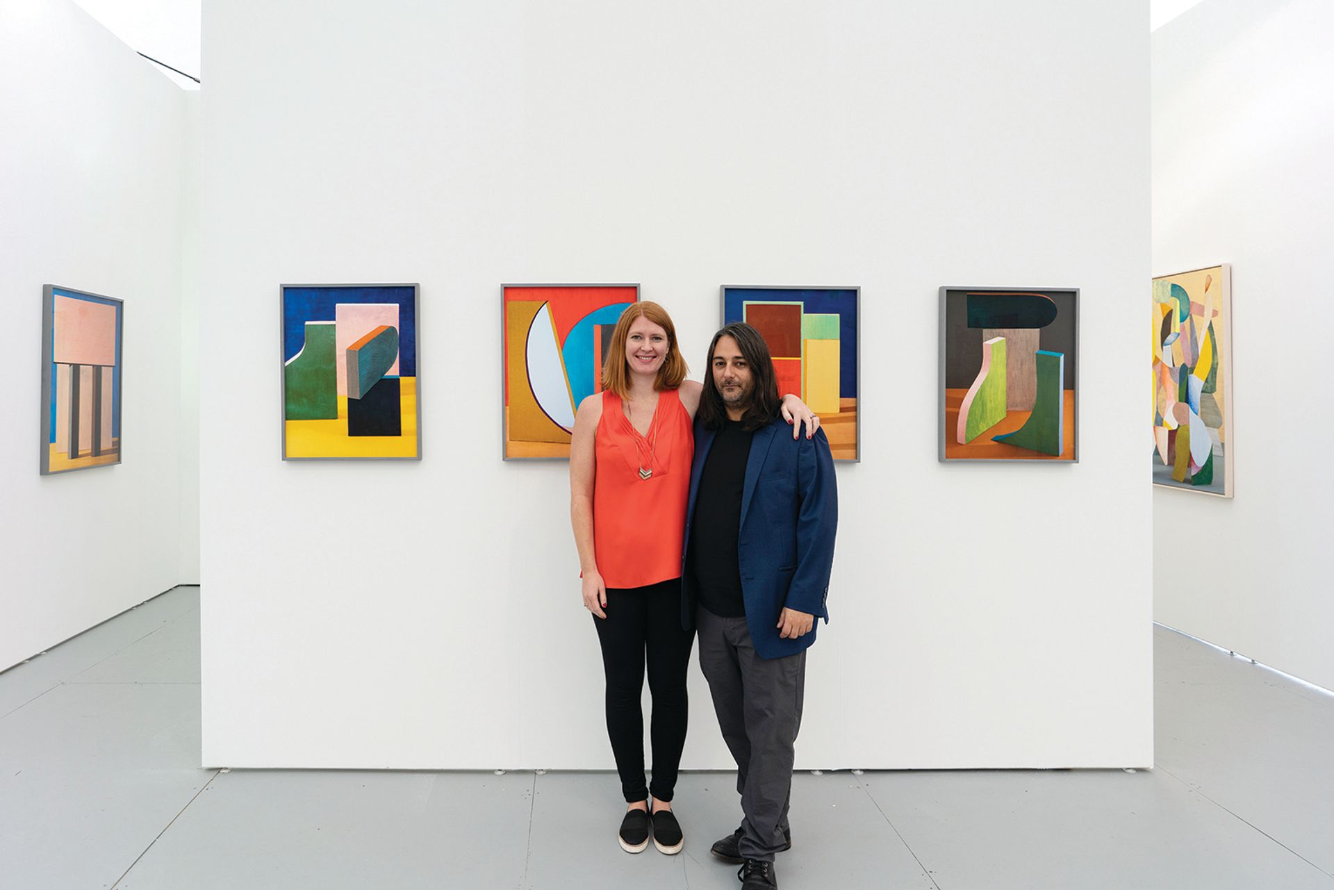 Newcomers on the rise: Elizabeth Denny and Robert Dimin Sean Fader and courtesy Denny Dimin Gallery