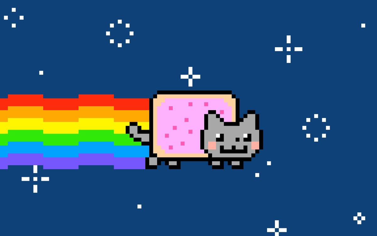 Chris Torres sold his Nyan Cat meme with an NFT for $590,000 in an online auction last month 