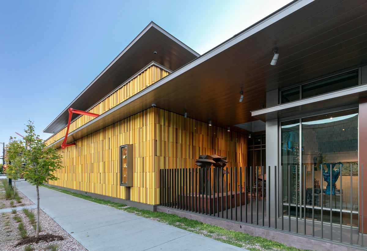 The Kirkland Museum of Fine & Decorative Art façade on Bannock Street in Denver Wes Magyar