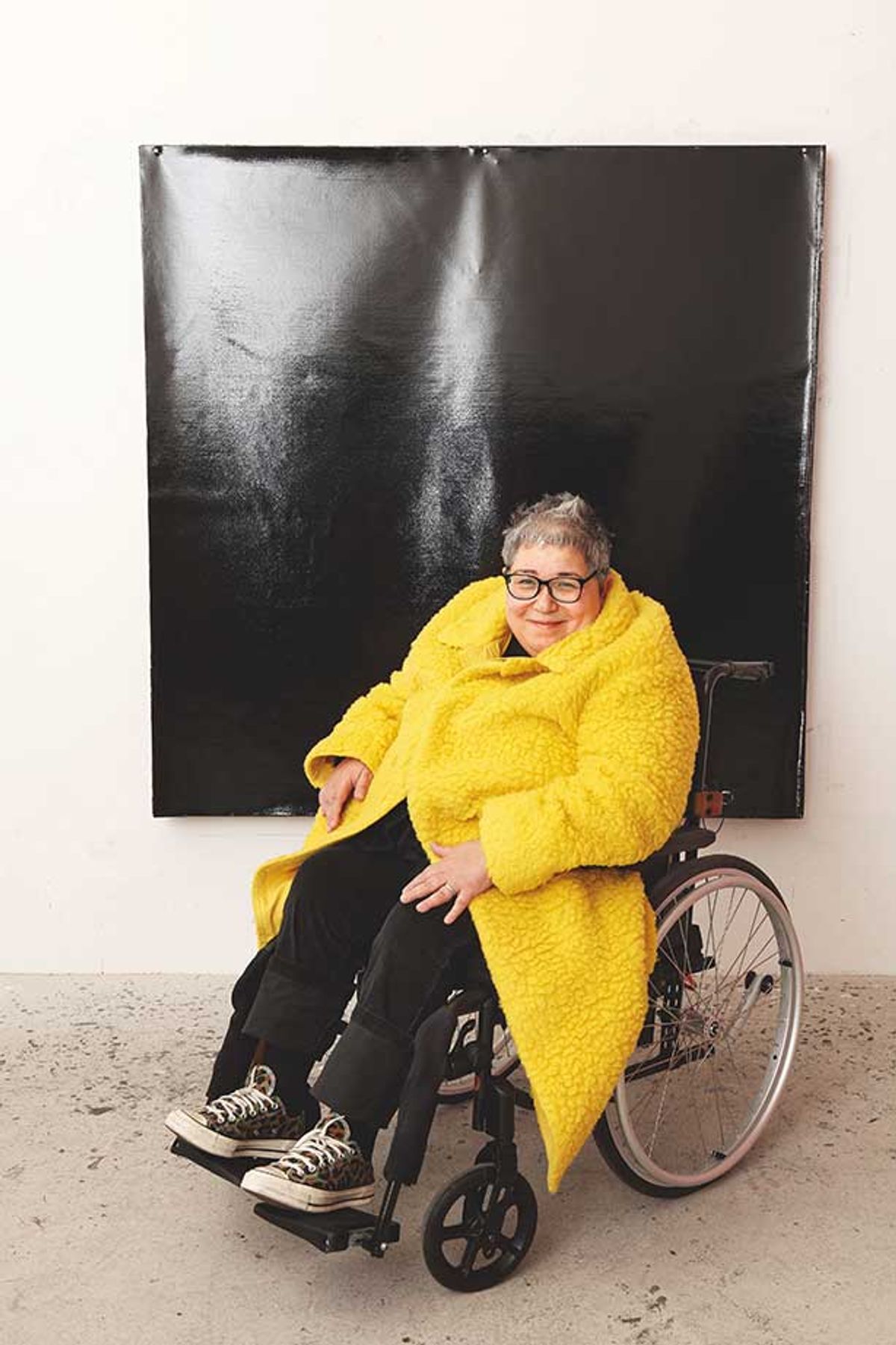 Angela de la Cruz’s show Upright is running at Ikon Gallery until September Photo: Alexander James