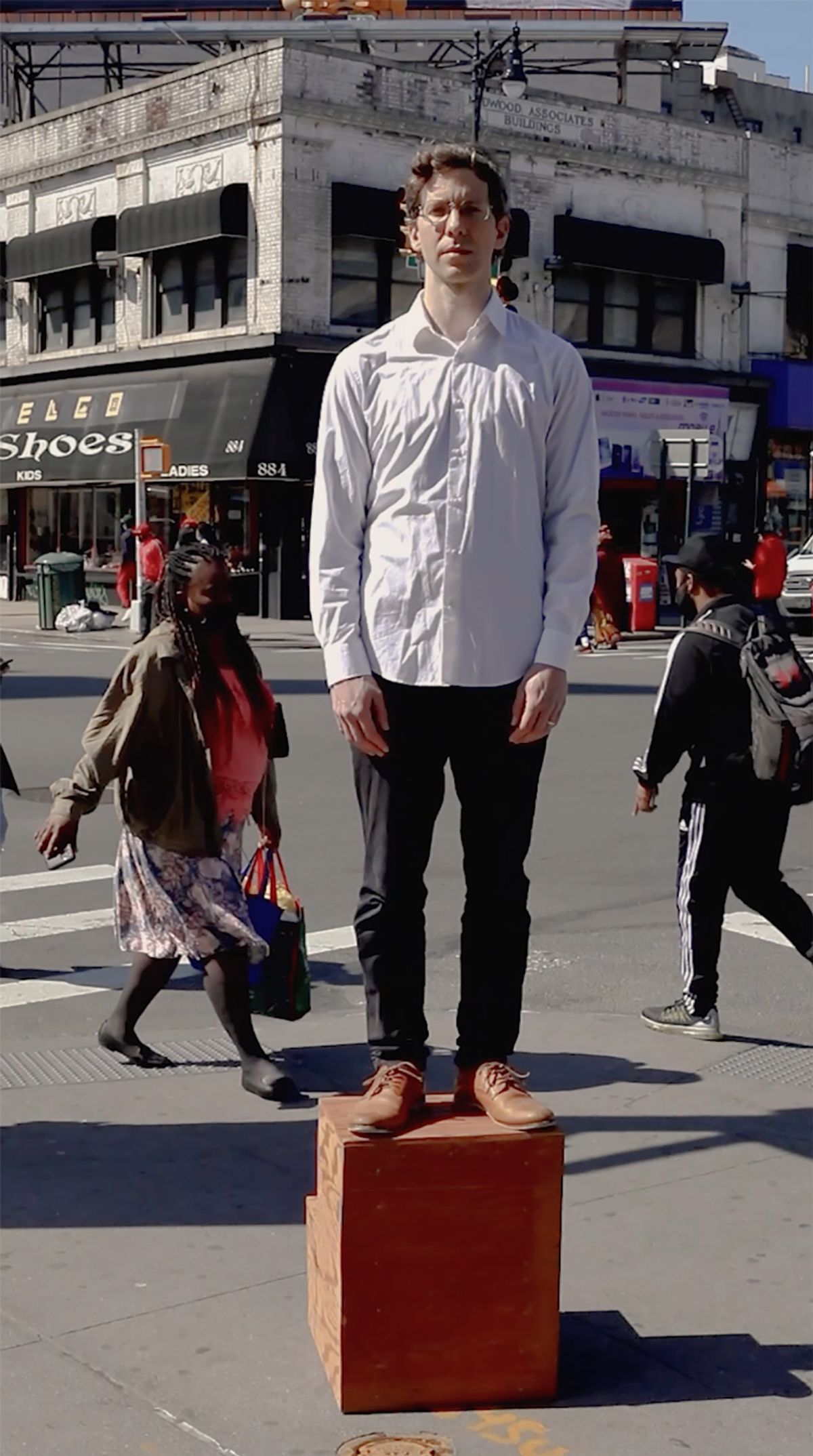 Still from 'White Male For Sale' Images are courtesy the artist and Cristin Tierney Gallery, New York