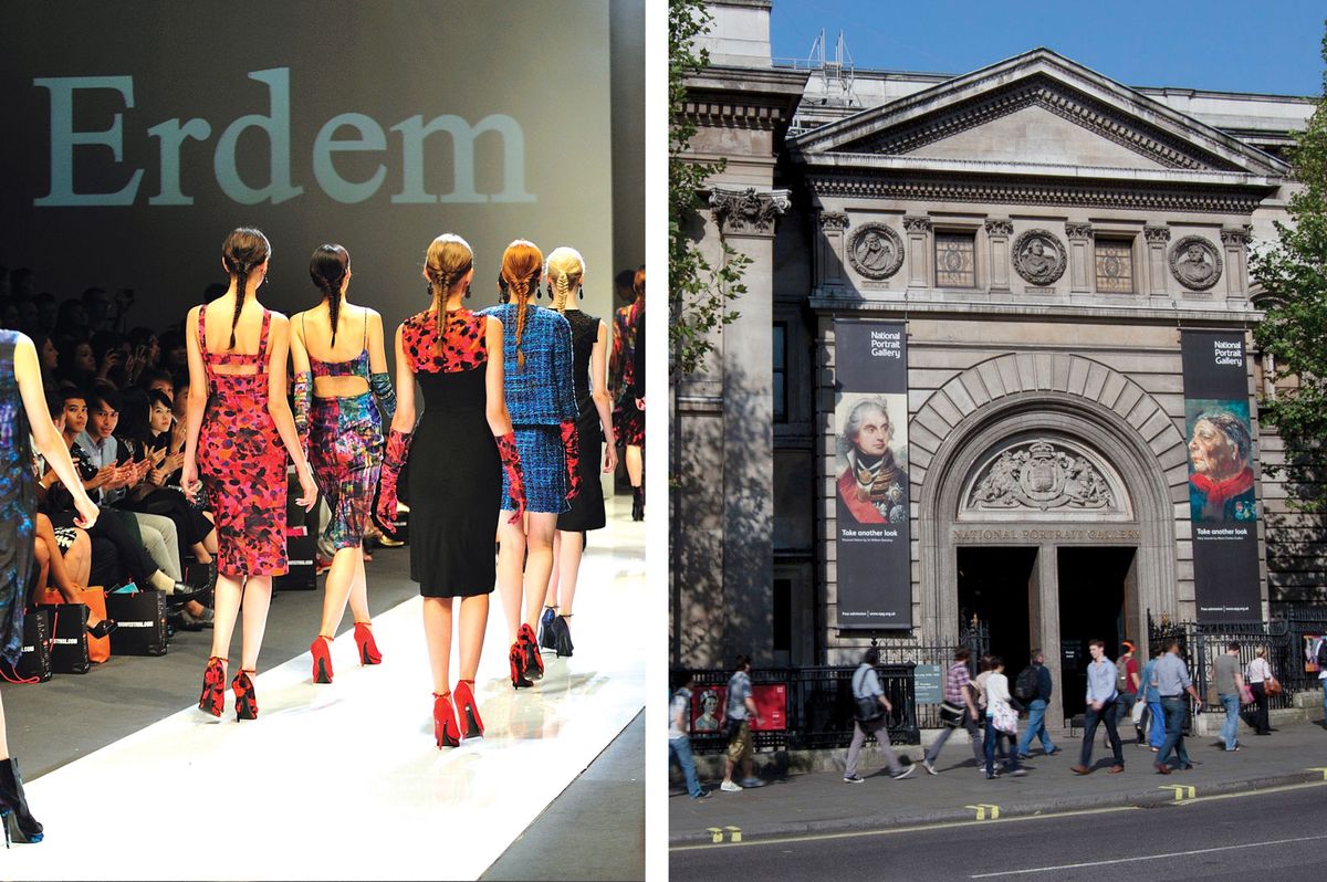 London's National Portrait Gallery will shut for a day to make way for Erdem's fashion show Jordan Tan and National Portrait Gallery
