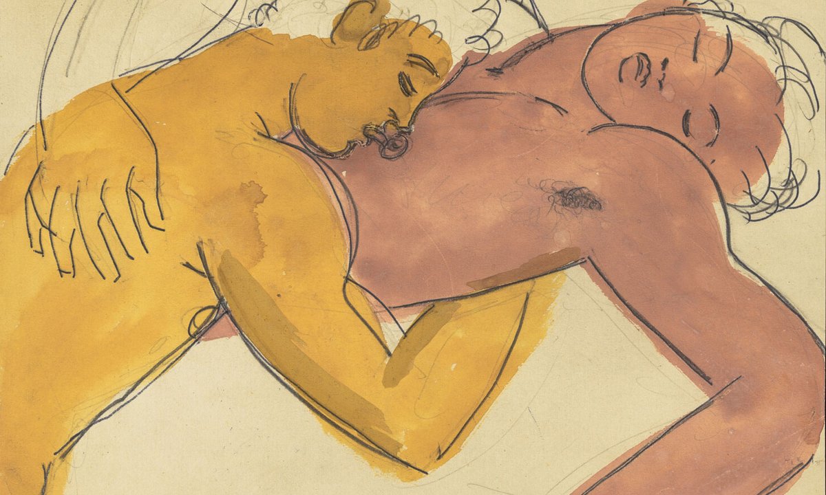 Explicit drawings by Bloomsbury Group artist Duncan Grant to go on show at Charleston