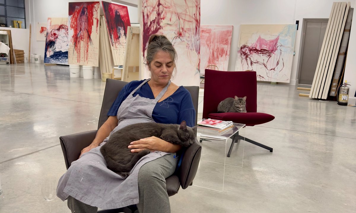 Tracey Emin dives into the spiritual in London exhibition of new works
