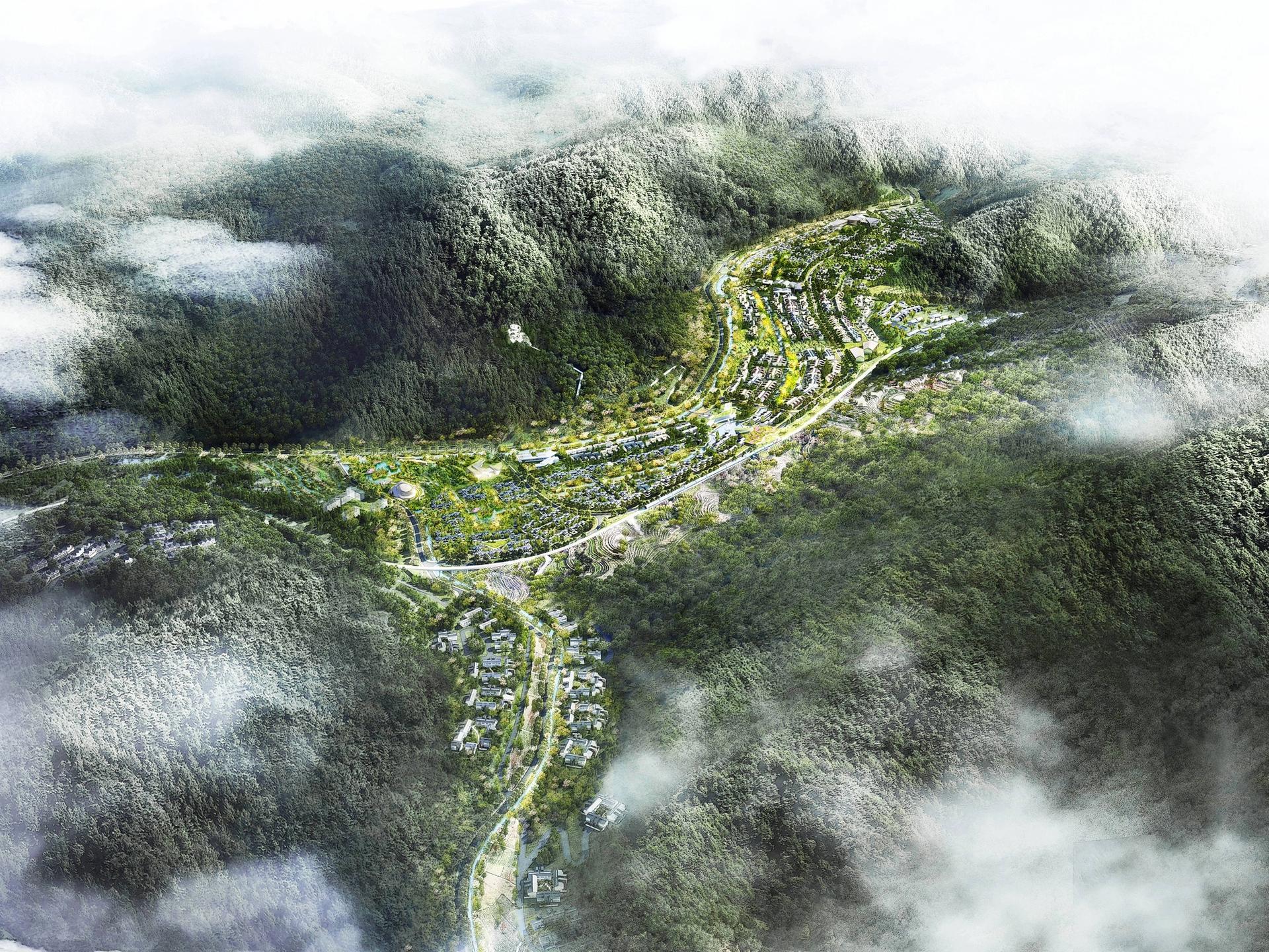 A rendering of the Valley XL development in Xinglong courtesy of Valley XL