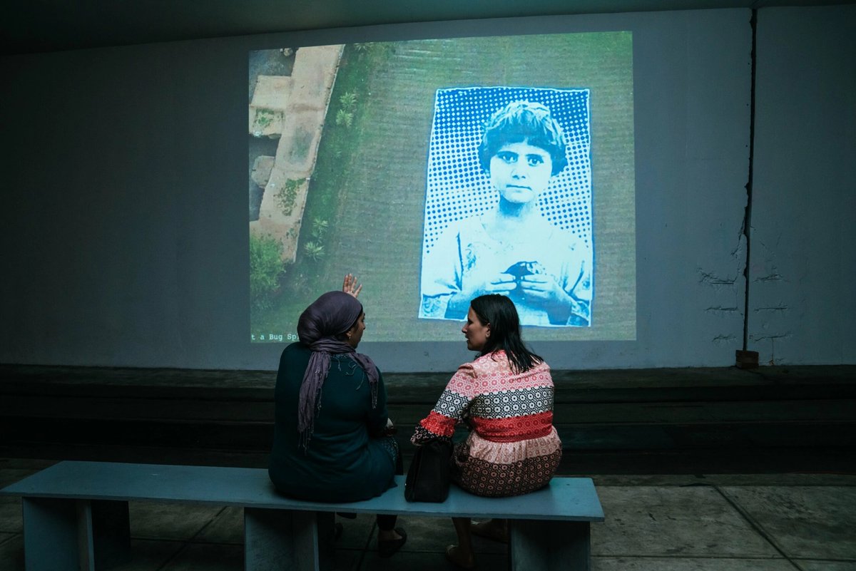 The initiative provides immigration representation, relocation assistance and employment and fellowship opportunities to Afghan artists and their families who are fleeing the Taliban
Courtesy of Artist Freedom Initiative