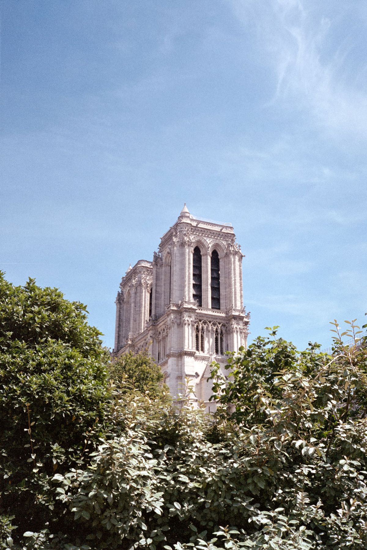 Two men were arrested after stones from Notre Dame cathedral were found in their possession © Wolf Zimmermann