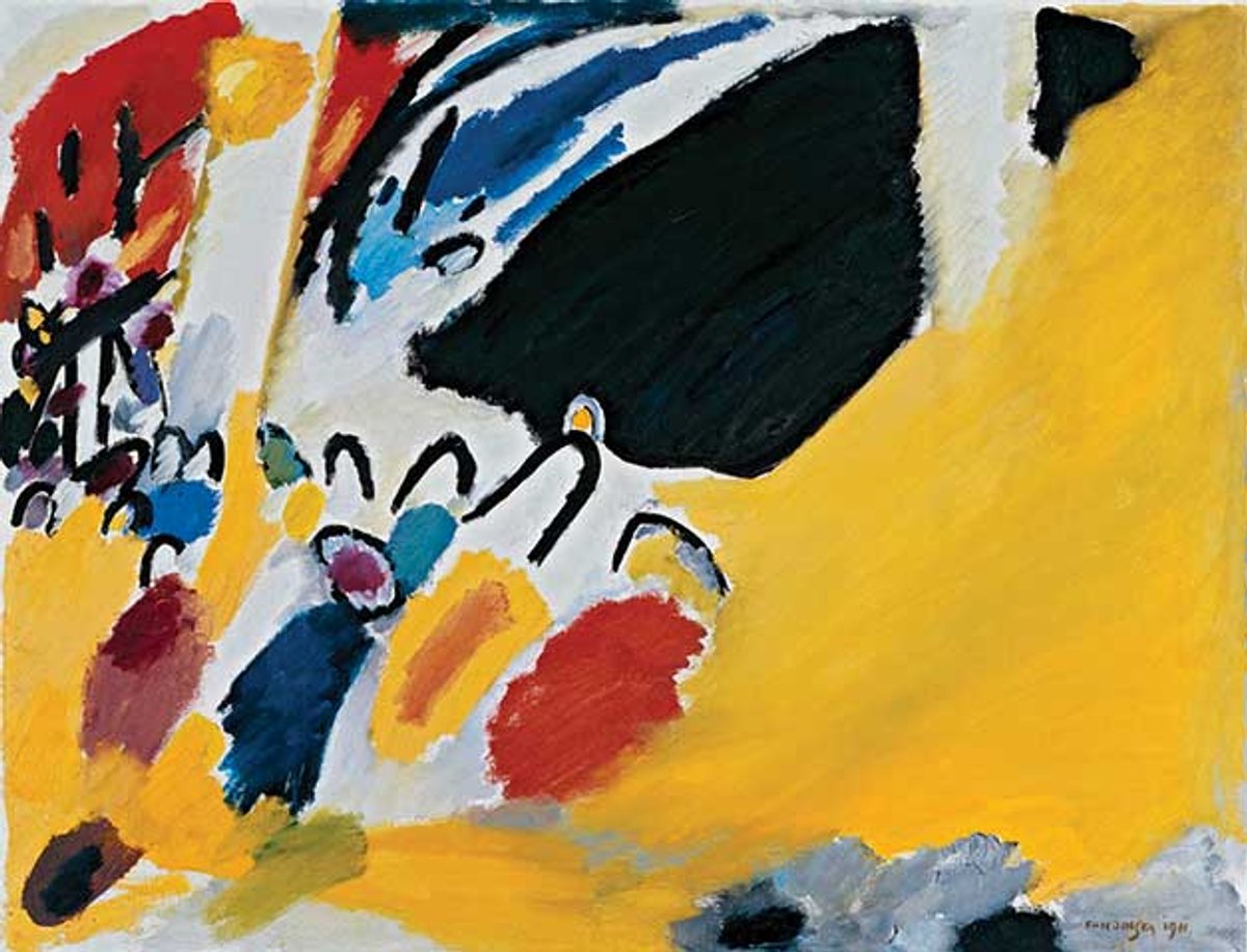 Der Blaue Reiter lynchpin: Wassily Kandinsky’s Impression III (Concert) (1911)
Lenbachhaus Munich