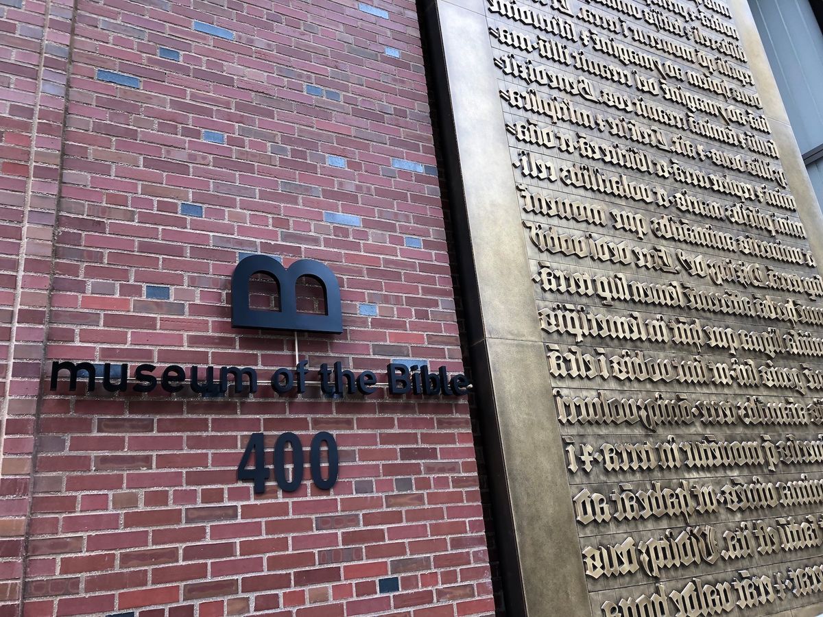 The Museum of the Bible in Washington, DC, an institution created by the family that founded Hobby Lobby, and which house allegedly stolen papyrus fragments purchased from the scholar Dirk Obbink Photo by Fuzheado, via Wikimedia