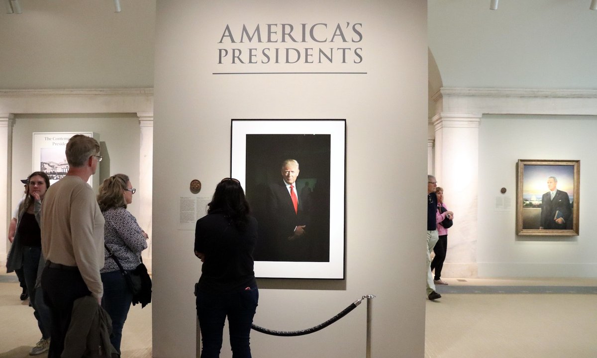 National Portrait Gallery removes wall text mentioning Trump's impeachments