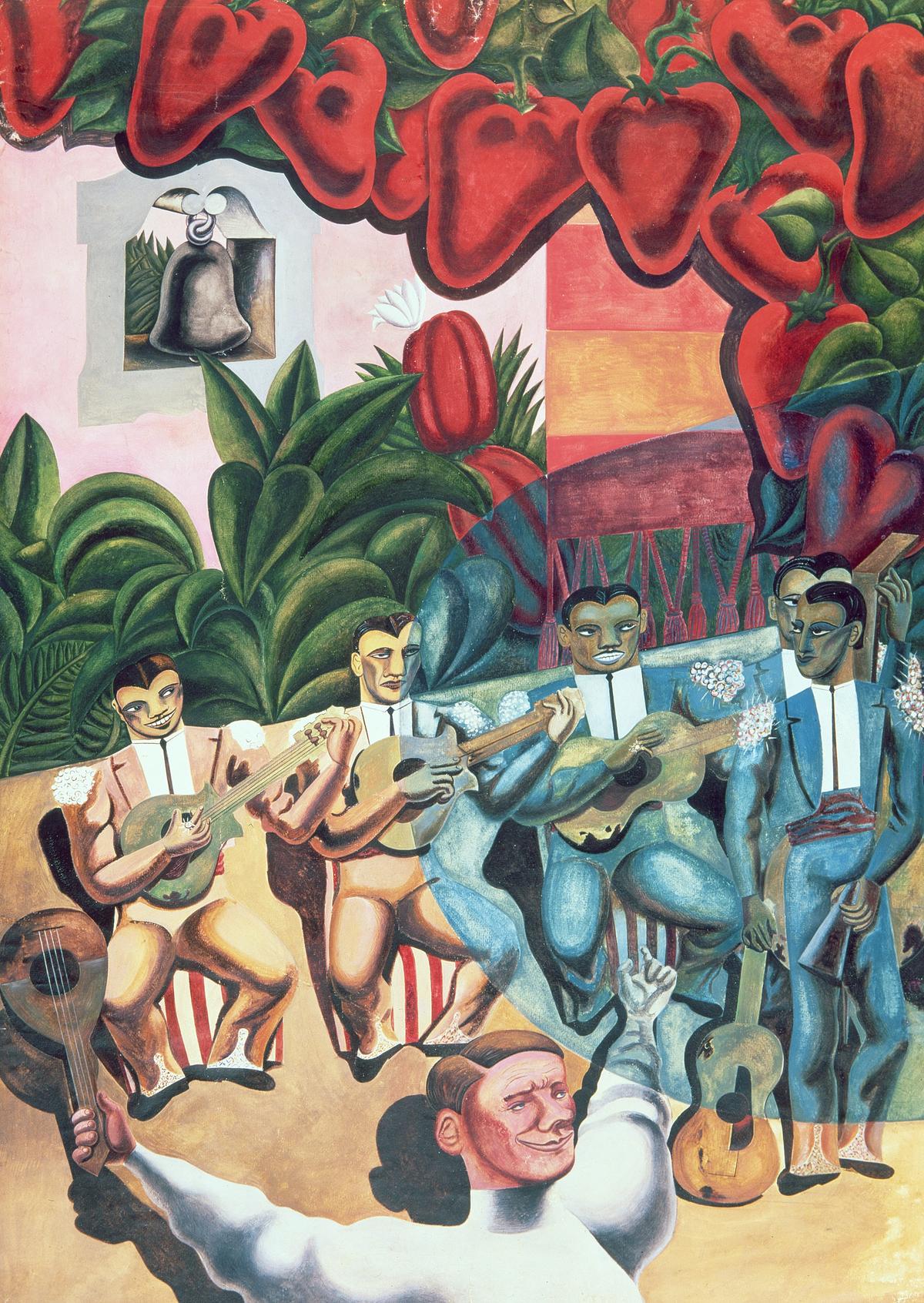 Edward Burra, Red Peppers, 1934-35.
Photo © Lefevre Fine Art Ltd., London/The Bridgeman Art Library