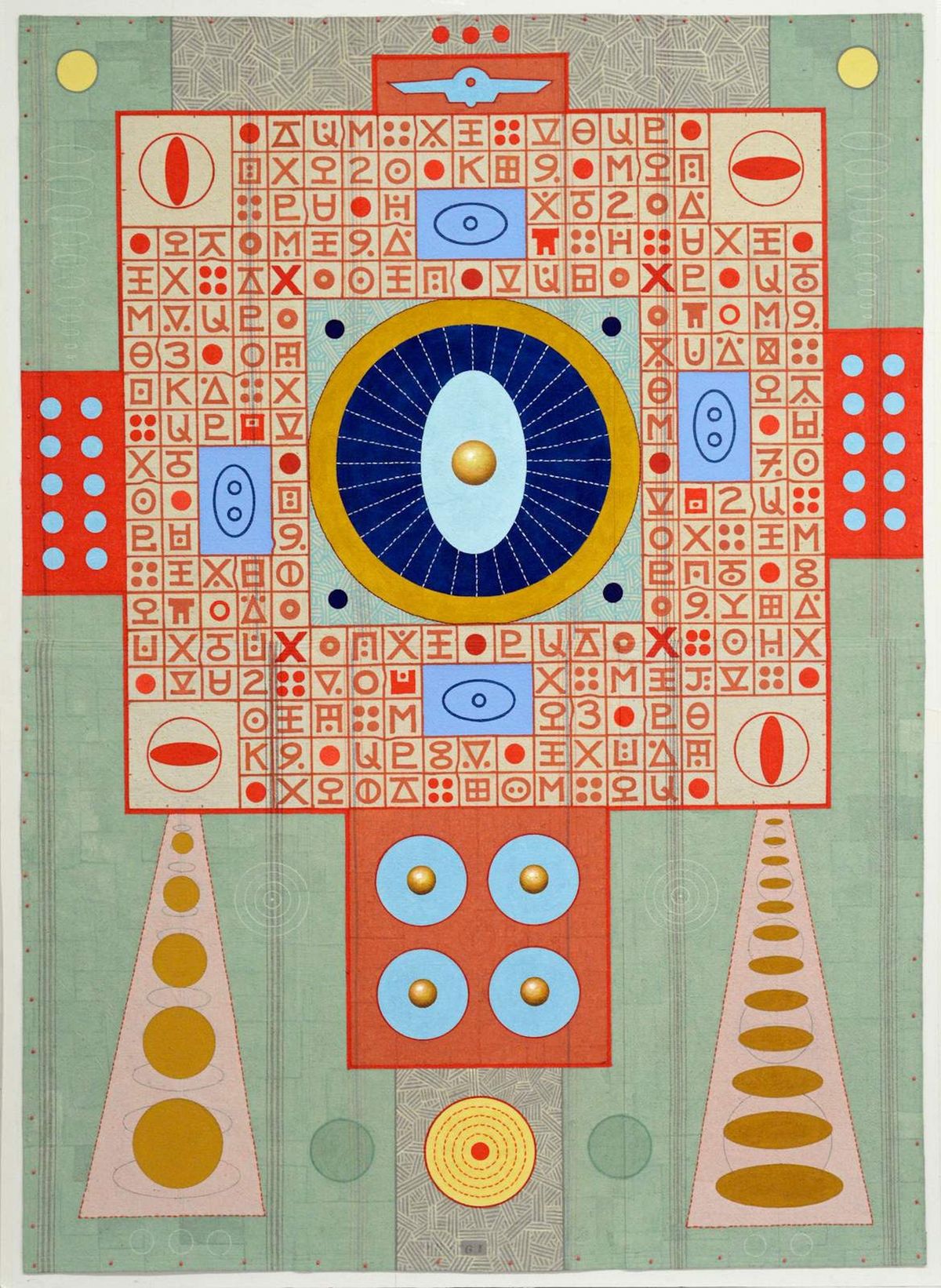 Karla Knight, Universal Remote 4, 2022 Courtesy of Andrew Edlin Gallery, New York