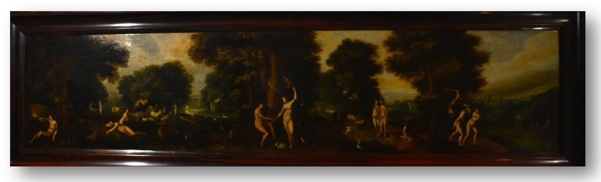 Adam and Eve, attributed to the Dutch 16th-century artist Cornelis van Haarlem.
courtesy Kaye Spiegler