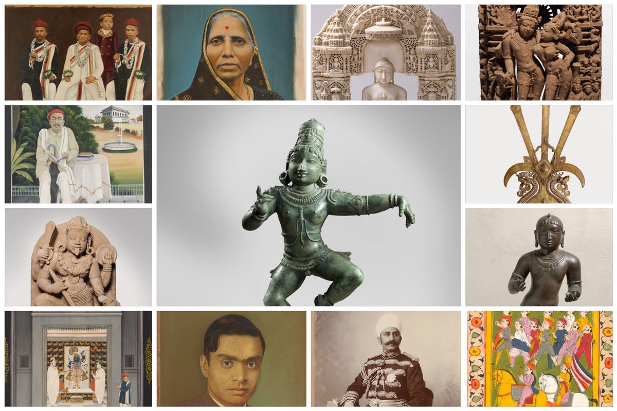 13 of the objects from Australia's National Gallery of Art collection that will be returned to India Courtesy of the National Gallery of Art