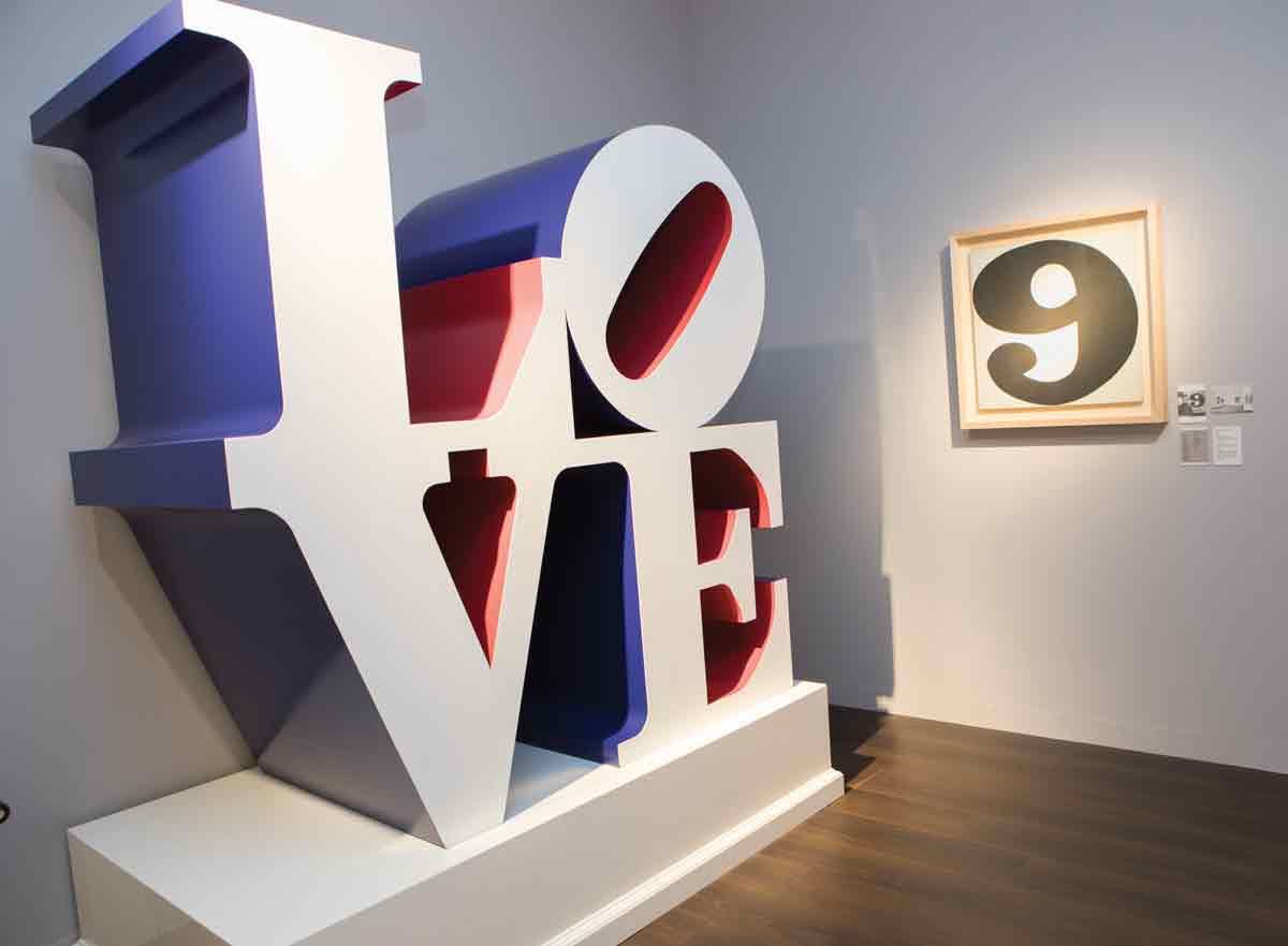 Robert Indiana’s The American Love (White Blue Red) (1966/2000) David Owens