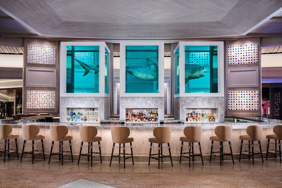 Damien Hirst, The Unknown (Explored, Explained, Exploded), 1999 courtesy Palms Casino Resort