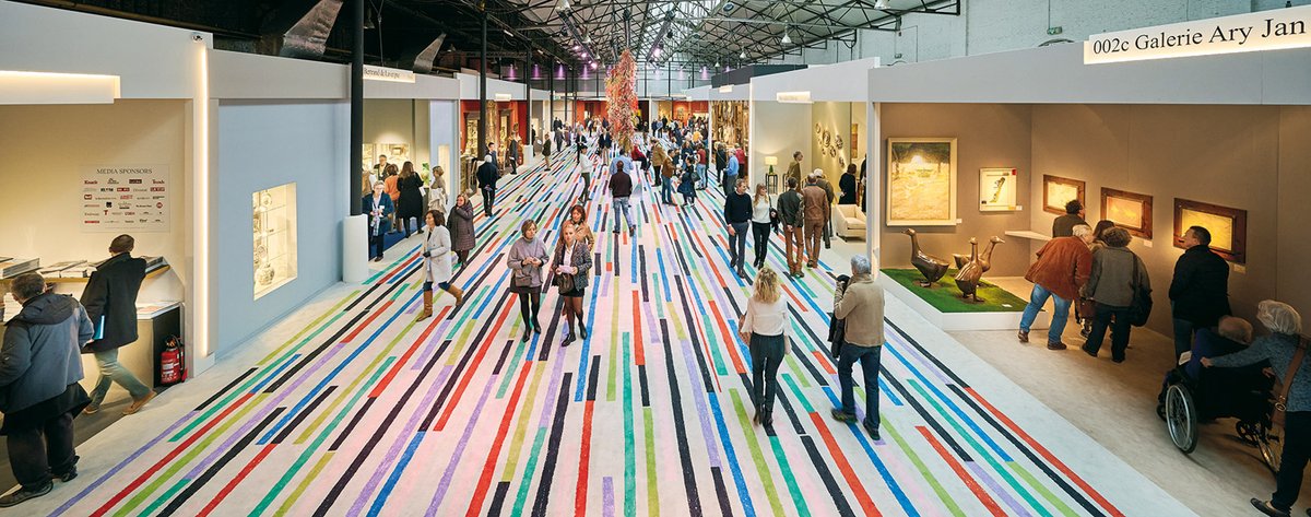 Ancient Egyptian, tribal and Asian artefacts were openly seized at Brafa in January www.debatty.com