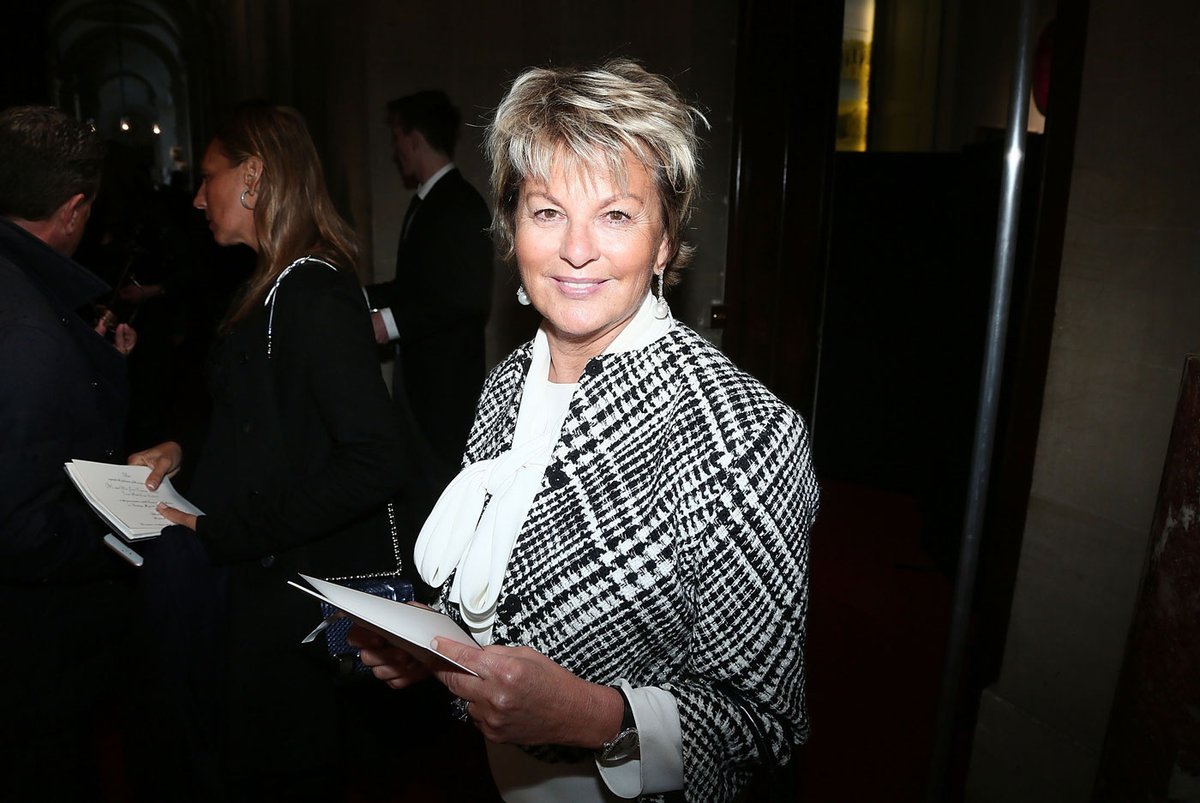 Myriam Ullens attends a fashion show at Blenheim Palace, Oxfordshire, 2016 Photo by Victor Boyko/Getty Images