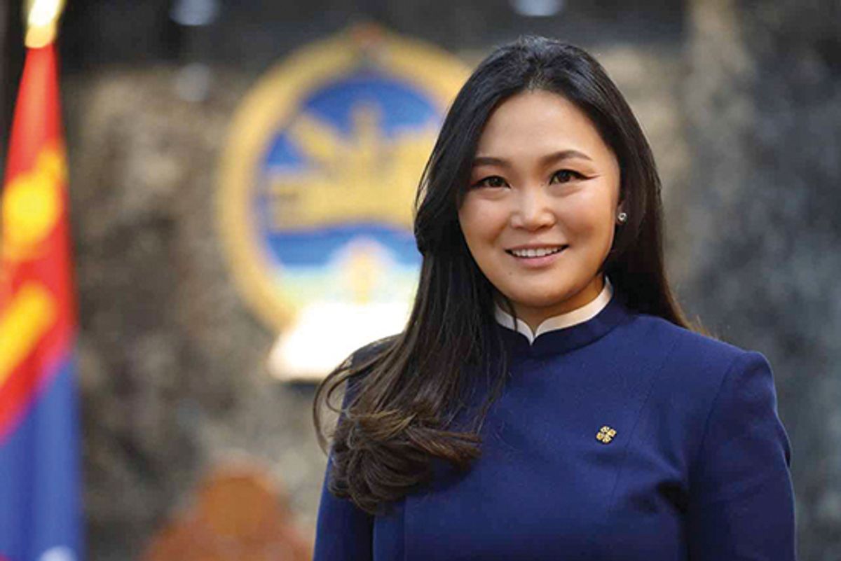 Nomin Chinbat, Mongolia’s culture minister, recently visited the UK Minister of Culture for Mongolia