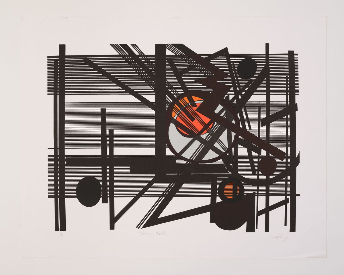 Mavis Pusey’s 1968 screenprint, Frozen Vibration, will be on show at the Hammer © Estate of Mavis Pusey