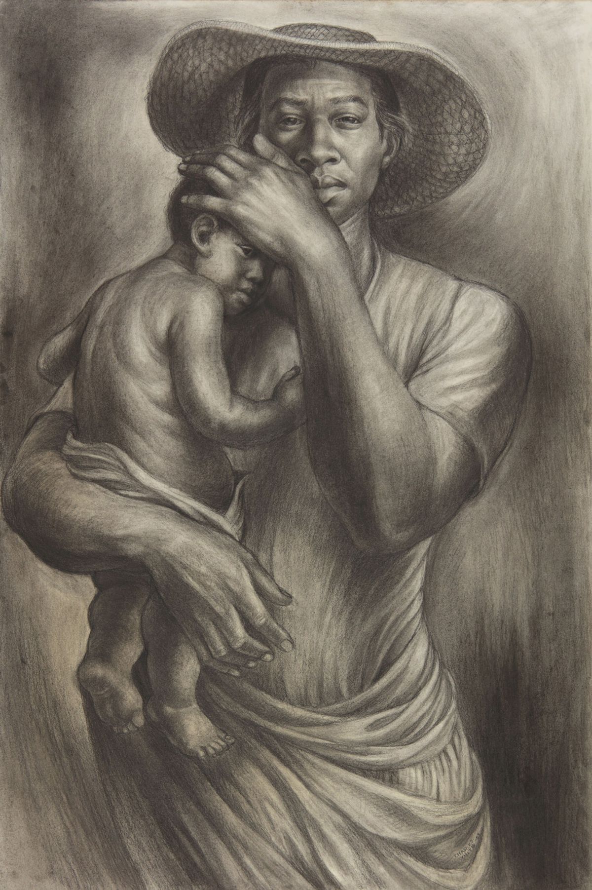 Sotheby's set White's auction record last November with the $1.7m sale of "Ye Shall Inherit the Earth" (1953). Sotheby's