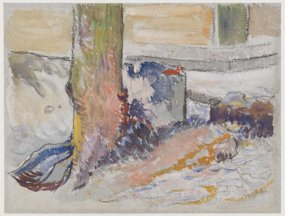 The new attribution for Study of a Tree (1887) follows research for the Van Gogh Museum’s exhibition on Gauguin and his artist friend Charles Laval © The Tate