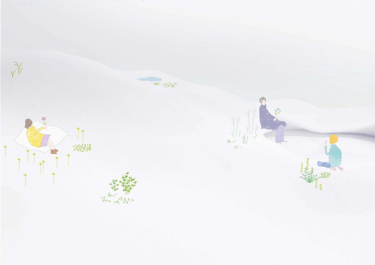 All bar none: Eiko Tomura’s pop-up bar turns the traditional idea of a drinking establishment on its head by eliminating the usual fixtures and fittings © Eiko Tomura Landscape Architects; courtesy Art Week Tokyo