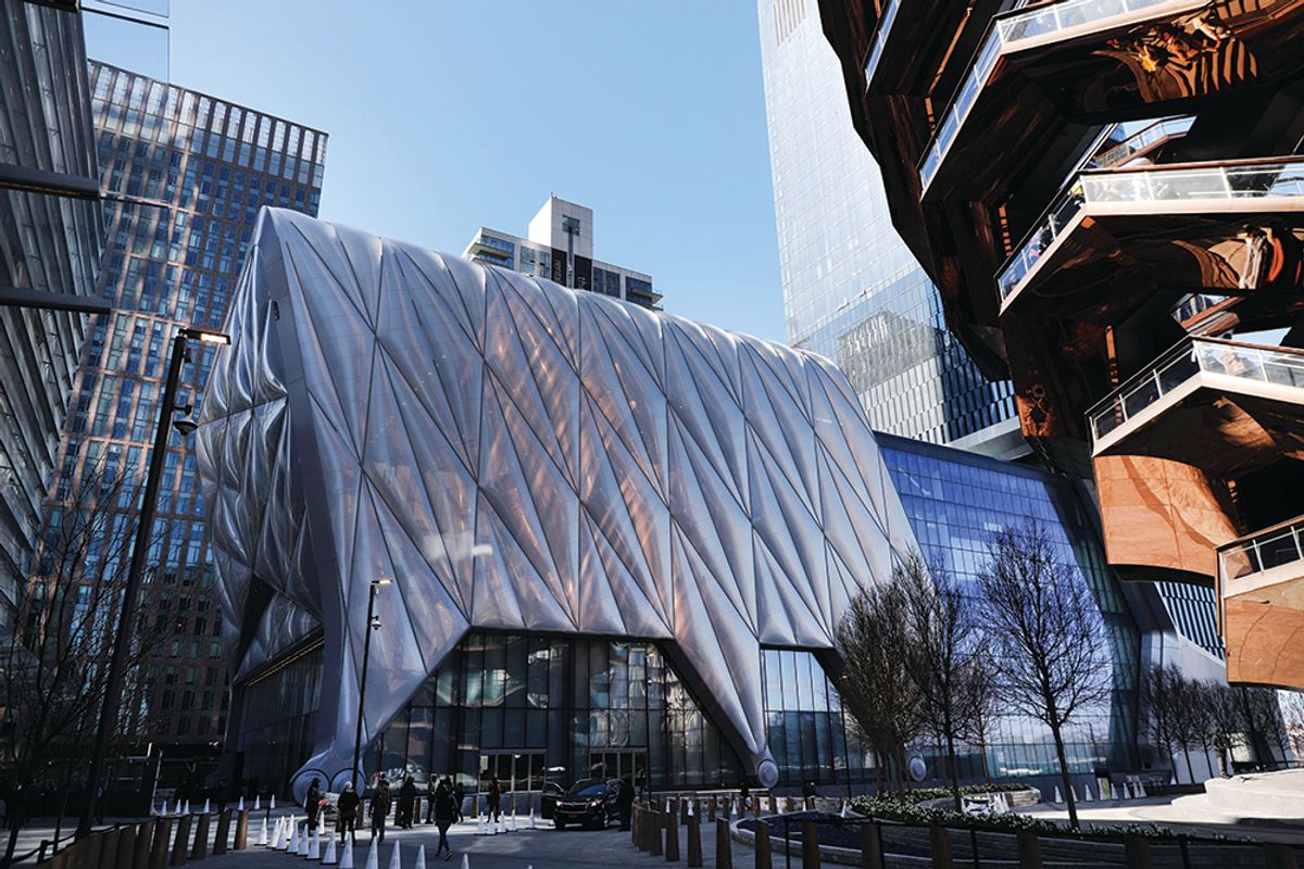 Hudson Yards’ new $475m arts centre the Shed on Manhattan’s west side attempts to be both popular and edgy Xinhua/ via Getty Images