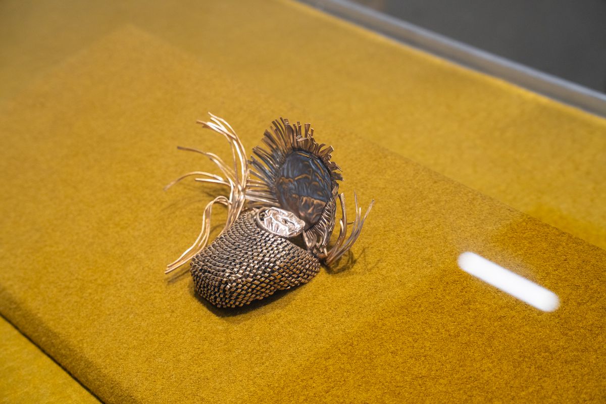 Festival 7 (2025) by London-based Joanne Burke has been acquired by the Baltimore Museum of Art; it is the artist’s first museum acquisition Photo: Steven Molina Contreras