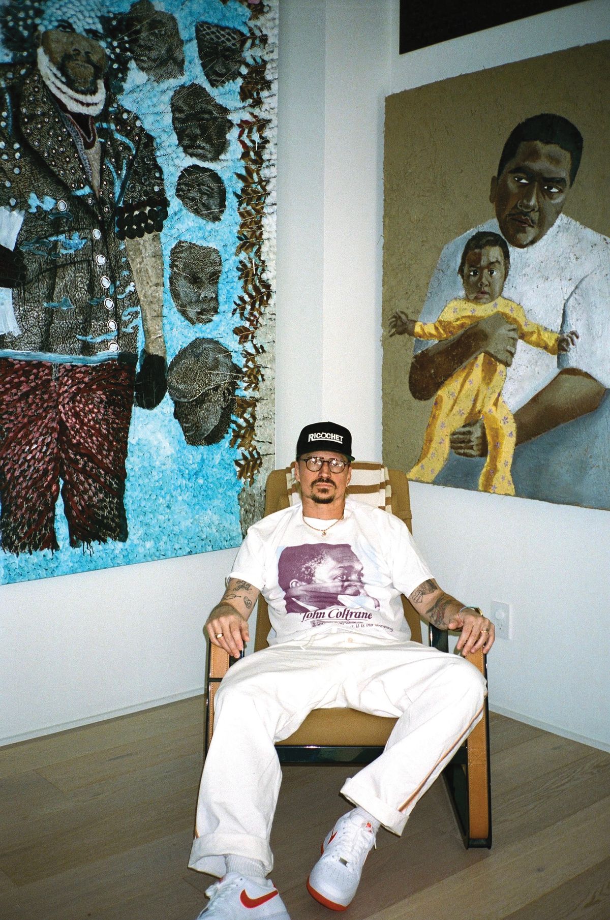 Los Angeles-based collector Michael Sherman is the co-founder of the production company Bow & Arrow Entertainment
Kyle Robiskie, Courtesy Of Bow + Arrow Entertainment/Michael Sherman