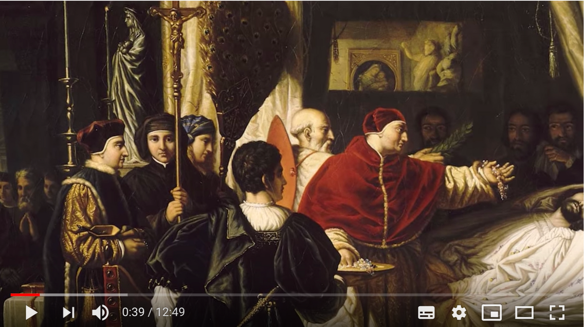 The 13-minute virtual tour, in Italian, of the major Raphael show at the Scuderie del Quirinale in Rome is available on the venue’s youtube channel