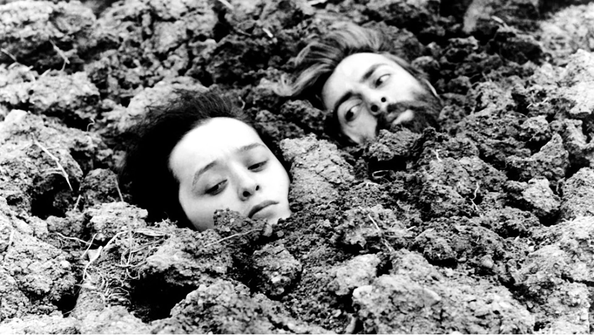 Still from the Georgian film Repentance (1984) by Tengiz Abuladze