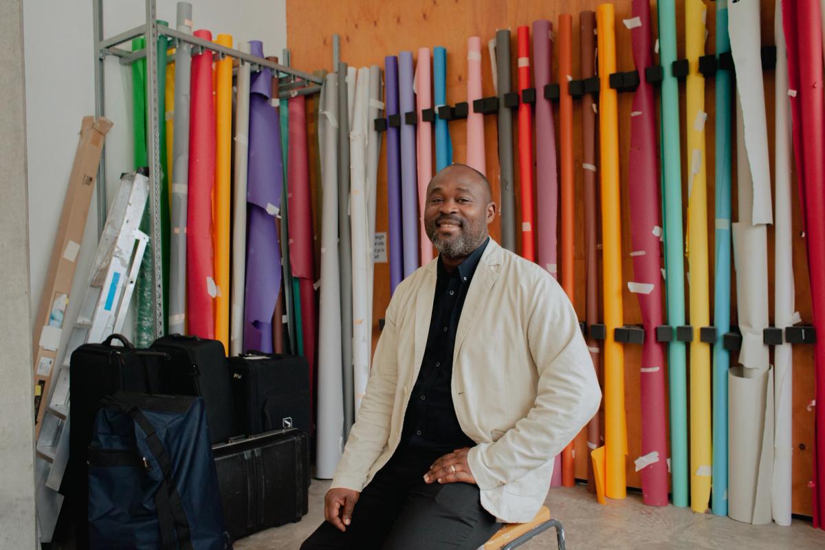 Kene Igweonu says the Black Creatives Hub will build on the work of global movements calling for racial equality, such as Black Lives Matter

Kene Igweonu, Pro Vice-Chancellor and Head of London College of Communication, UAL. Photograph by Jerry Florez.