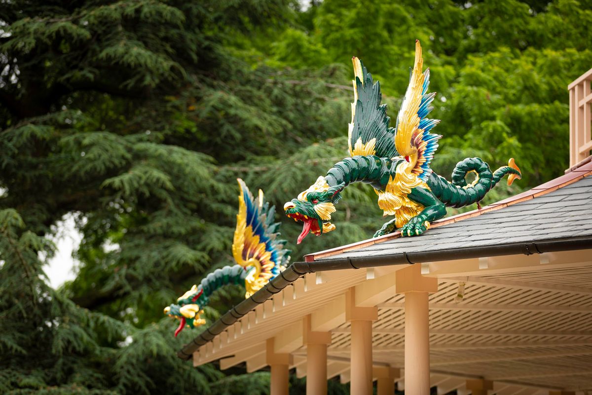 One of the dragons on the Great Pagoda at London's Kew Gardens Richard Lea-Hair