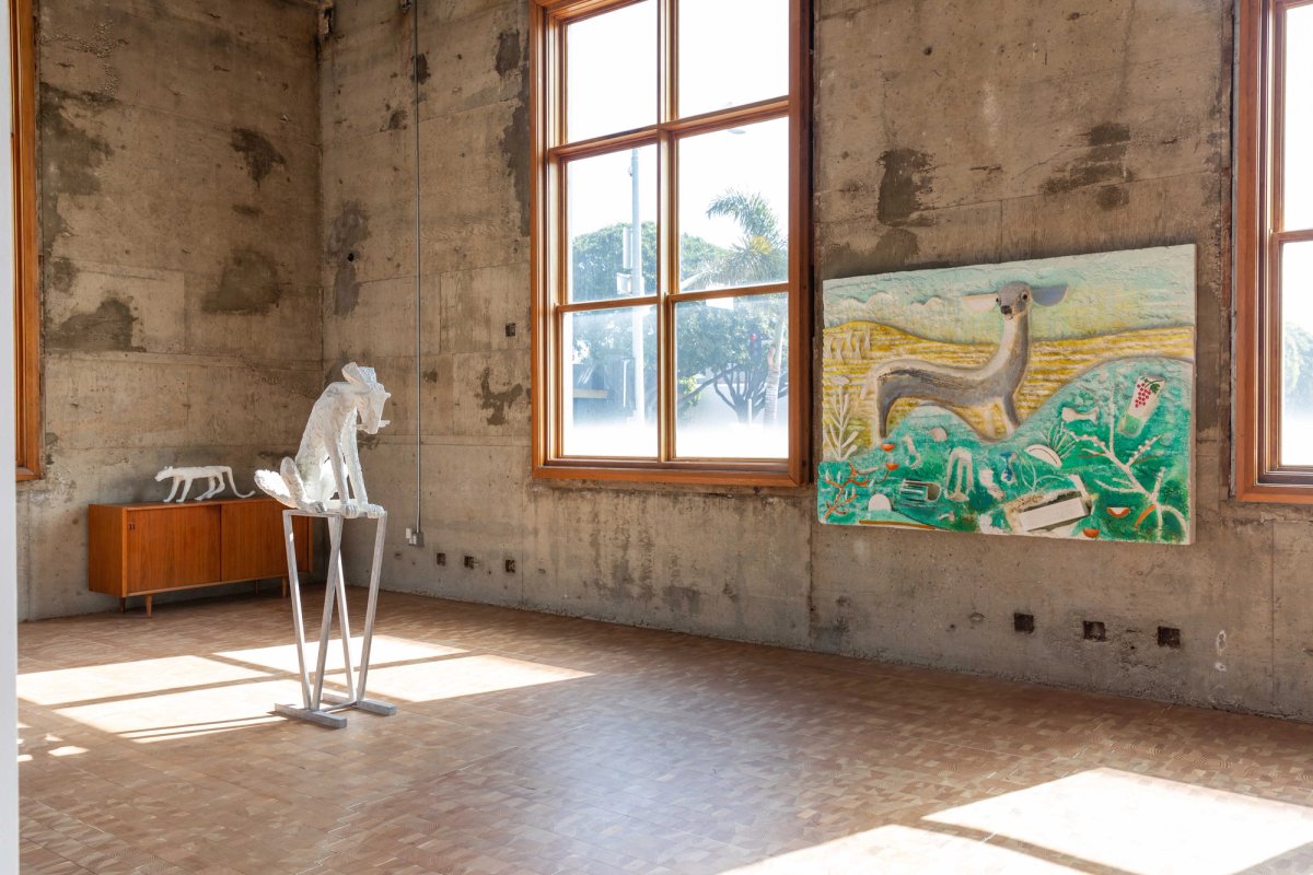 Chris Sharp Gallery is showing work by the late German sculptor Lin May Saeed
Courtesy Chris Sharp Gallery